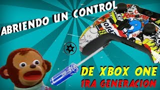 TUTORIAL Como Abrir un control Xbox One PRIMERA GENERACION [upl. by Lezah]