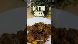 Mutton Sukka Mutton dry masala Mutton fry…Delicious and Juicy recipe🧆🧆 [upl. by Orelia755]