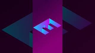 3D letter gap effect in illustrator illustrator 3d shorts adobeillustrator [upl. by Henarat]