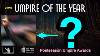 Postseason Umpire Awards 2023 Ejections of the Year and Replay Review Recap [upl. by Rolando]