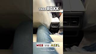 Thar ROXX MX5 vs AX5L🤔 shorts viralvideo trending car automobile thar luxury offroad [upl. by Twila]