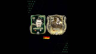 Schweinsteiger🇩🇪 vs ballack🇩🇪 fcmobile fc24 easportsfc24 fcmobile24 soccer football [upl. by Atniuq390]