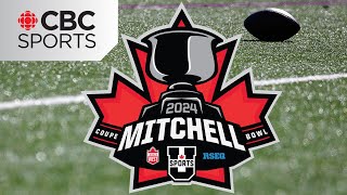 U Sports Football 2024 Mitchell Bowl  RSEQ vs CW  CBCSports [upl. by Korwun357]