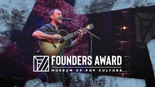 2019 Founders Award  Dave Matthews  Turpentine  MoPOP  Museum of Pop Culture [upl. by Anahsak]