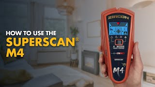 Zircon SuperScan M4 Advanced Stud Finder [upl. by Nnazil380]