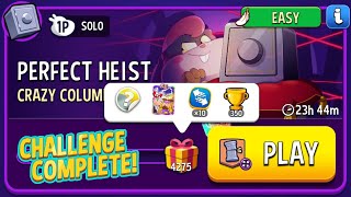 Perfect Heist Crazy Columns Super Sized  Match Masters Solo Challenge Score 4275 10 Moves [upl. by Anitsyrhk]