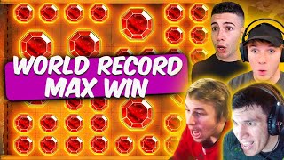 GEMS BONANZA WORLD RECORD BIGGEST WINS Top 10 Ayezee xQc Roshtein Xposed [upl. by Erastes437]