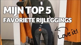 Mijn TOP 5 favoriete RIJLEGGINGS  Epplejeck [upl. by Ynnavoj176]