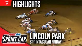 𝑯𝑰𝑮𝑯𝑳𝑰𝑮𝑯𝑻𝑺 USAC AMSOIL National Sprint Cars  Lincoln Park Speedway  Sprintacular  July 5 2024 [upl. by Saalocin]