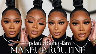 Updated Makeup Routine Extremely Detailed  My Signature Flawless Soft Glam  Tamara Renaye [upl. by Hoi139]