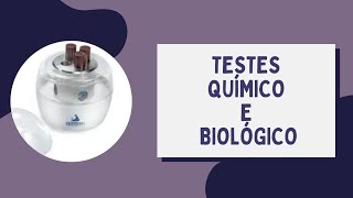 TESTES QUÍMICO E BIOLÓGICO DA AUTOCLAVE [upl. by Notslah]