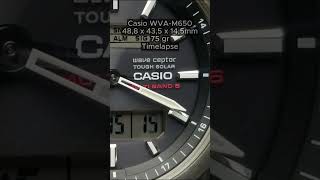 Casio WVAM650  Timelapse [upl. by Holleran213]