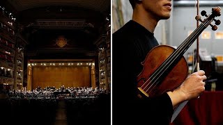 US National Symphony Orchestra plays ancient instruments at Milans Teatro alla Scala [upl. by Ynohtna552]