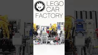 100 Automatic LEGO Car Factory [upl. by Heidie29]