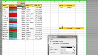 Utiliser les filtres sous Excel 2003 [upl. by Eirrod]