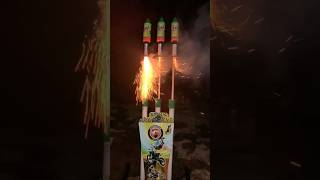 Fireworks  Rocket  Triple Rockets  Dominator  Crazy Fireworks  fireworks shorts [upl. by Nayb]