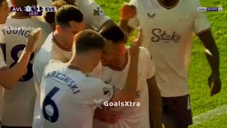 Dwight McNeil Goal Aston Villa Vs Everton 01 All Goals Results Extended Highlights [upl. by Anastas951]