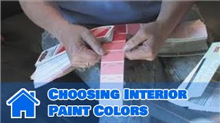 Interior Painting Ideas  Choosing Interior Paint Colors [upl. by Aerdua]