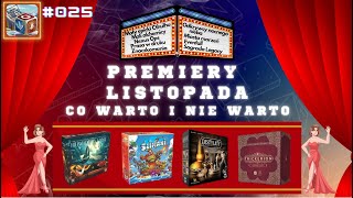 025  Premiery Listopada  Co Warto I Nie Warto [upl. by Ecinom]