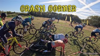 CENTRAL CYCLOCROSS LEAGUE BEDFONT LAKES [upl. by Hippel221]