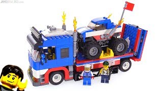 LEGO Creator Mobile Stunt Show 3in1review 31085 [upl. by Atirehgram]