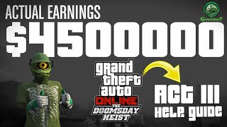 How to Complete the Act 3 Doomsday Finale in GTA Online  Double Money amp RP Guide 2 Players [upl. by Gaidano114]