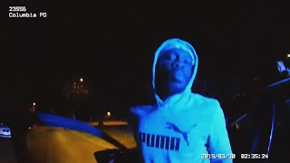 Body cam of Nathaniel Rowland arrest played during trial raw video [upl. by Nangatrad556]