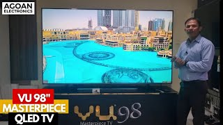 Massive 98quot VU Masterpiece TV unboxing [upl. by Nyliram328]