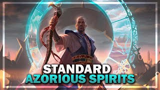 MTG Arena  Innistrad Midnight Hunt Standard  Azorious Spirits [upl. by Deeyn]