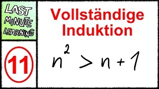 Vollständige Induktion  Aufgabe 11  Unsere erste Ungleichung [upl. by Devonna]