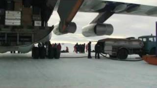 Novo Novolazarevskaya Airbase Antarctic 20082009 [upl. by Nnylaf515]