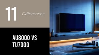 Au8000 Vs Tu7000 [upl. by Dagney]