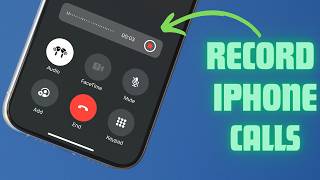 How to Record Calls on iPhone  No Apps Required‼️ [upl. by Straub]