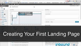 Creating Your First Landing Page with WordPress Landing Pages [upl. by Inavoj]