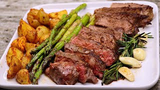 A Delicious Steak Dinner Recipe [upl. by Chaddie944]