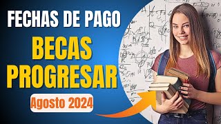 🗓️ ANSES FECHAS de PAGO para las Becas Progresar en Agosto 2024 [upl. by Ahsemik]