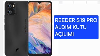 REEDER S19 MAX PRO KUTU AÇILIMI 256 GB [upl. by Ankeny150]