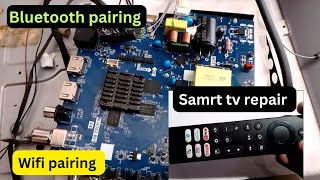 Android tv power supply repair  bluetooth amp wifi pairing  smarttv dead repair [upl. by Imogen]