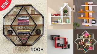 100 Wall Shelves Decorating Ideas  Shelf Decorating Ideas for Bedroom and Living Room [upl. by Alliehs]