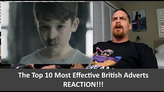 American Reacts to TOP 10 MOST EFFECTIVE BRITISH ADVERTS Reaction [upl. by Id]