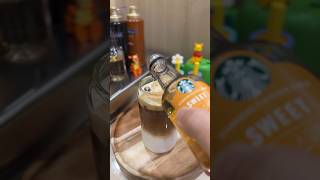 Making iced latte at home [upl. by Gehman]