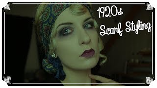 1920s Silent Movie Flapper Girl Hair amp Make Up [upl. by Malena]