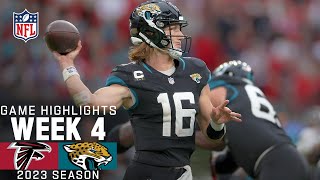 Atlanta Falcons vs Jacksonville Jaguars Game Highlights  NFL 2023 Week 4 [upl. by Hodgson]