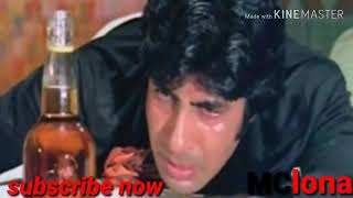 Nasha sharab mein hota to nachti botal l Amitabh bachchan HD Song [upl. by Roybn]