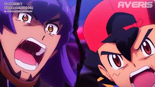 Ash vs Leon Masters Tournament「AMV」 Red Line  Pokemon Journeys Special [upl. by Enirroc]