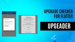 Effortless App Version Tracking Upgrade Checker for Flutter  upgrader [upl. by Aksel]