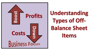 Understanding Types of Off  Balance Sheet Items [upl. by Cale]