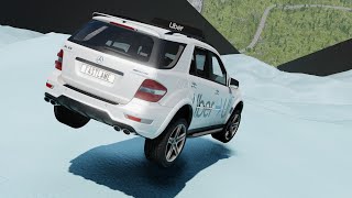 Crash Testing the Mercedes Benz ML63  BeamNG Drive Mods  Crashi letsplay [upl. by Tressia]