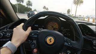 Best sounding FERRARI 488 730HP MIAMI RUN WITH Capristo Exhaust [upl. by Nika884]