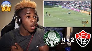 PALMEIRAS 4 x 2 VITÓRIA  MELHORES MOMENTOS amp GOLS  Brasileirão Série A 2017 😵⚽  Reaction [upl. by Pierrette]